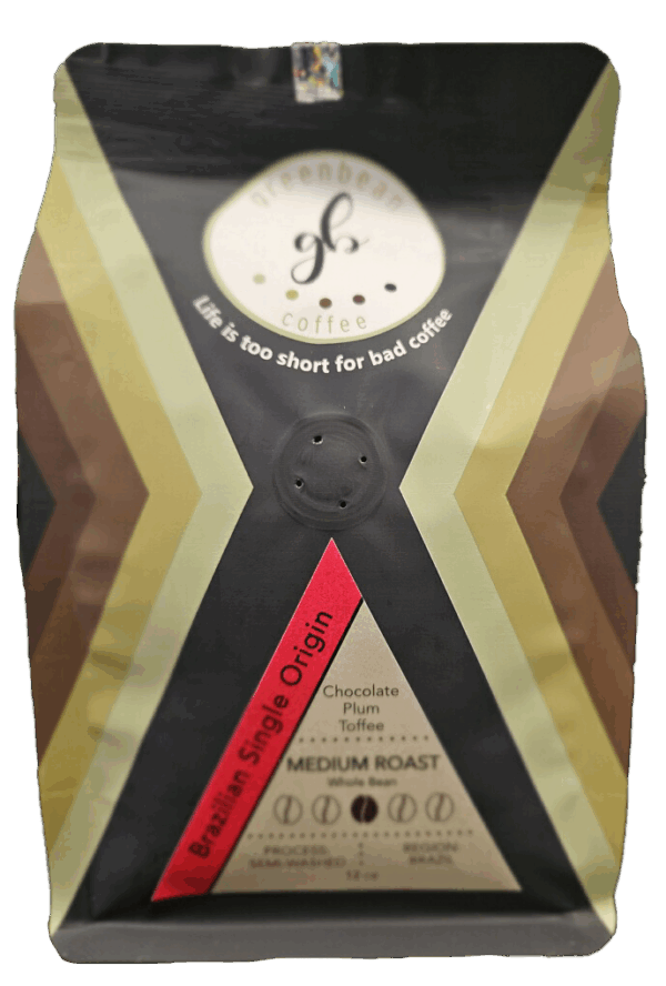 Brazilian Single Origin Coffee Bag from Greenbean Coffee